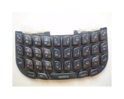 Клавиатура русская серая BlackBerry 8520 Curve Keypad