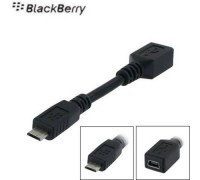 Переходник BlackBerry с Mini USB на Micro USB