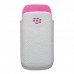 Чехол BlackBerry 9100/9105 Pearl White Pink Pocket