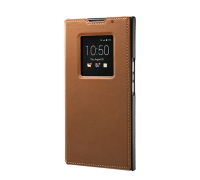 Чехол BlackBerry Priv Tan Leather Smart Flip Case ACC-62173-002