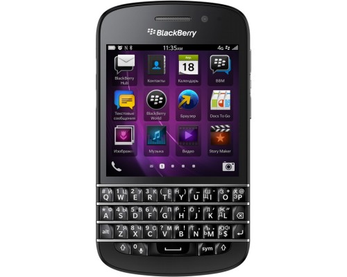 Смартфон BlackBerry Q10 4G LTE Чёрный