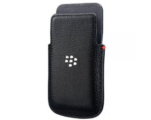 Чехол Кожаный Leather Pocket BlackBerry Q5 HDW-55522-001