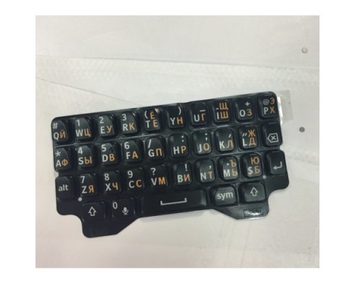 Клавиатура русская (РОСТЕСТ) чёрная BlackBerry Q5