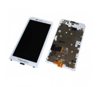 Дисплей Белый BlackBerry Z30 White LCD