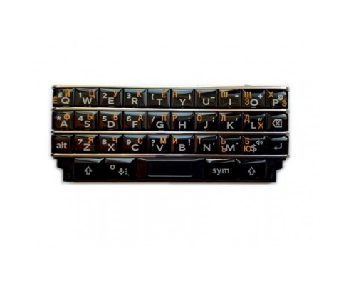 Клавиатура русская чёрная BlackBerry KEYone
