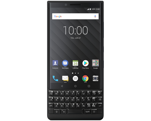 Смартфон BlackBerry KEY2 Black 2SIM 128GB (Ростест)