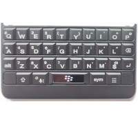 Клавиатура английская BlackBerry KEY 2 черная (в сборе)
