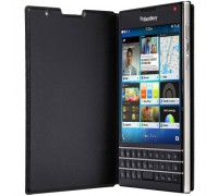 Чехол BlackBerry Q30 Passport Black Leather Flip Case ACC-59524-001