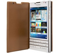 Чехол BlackBerry Q30 Passport Tan Leather Flip Case ACC-59524-002